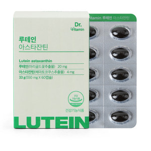 [비타민뱅크] 닥터비타민 루테인아스타잔틴 60캡슐